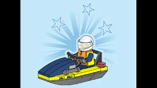 LEGO Instructions | City | 952408 | Policeman with Jetboat | Police | Magazine Gift