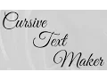 Cursive Text Maker After Effects Template Titles