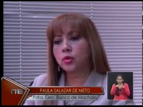 Primera mujer presidenta ejecutiva Banco de Machala