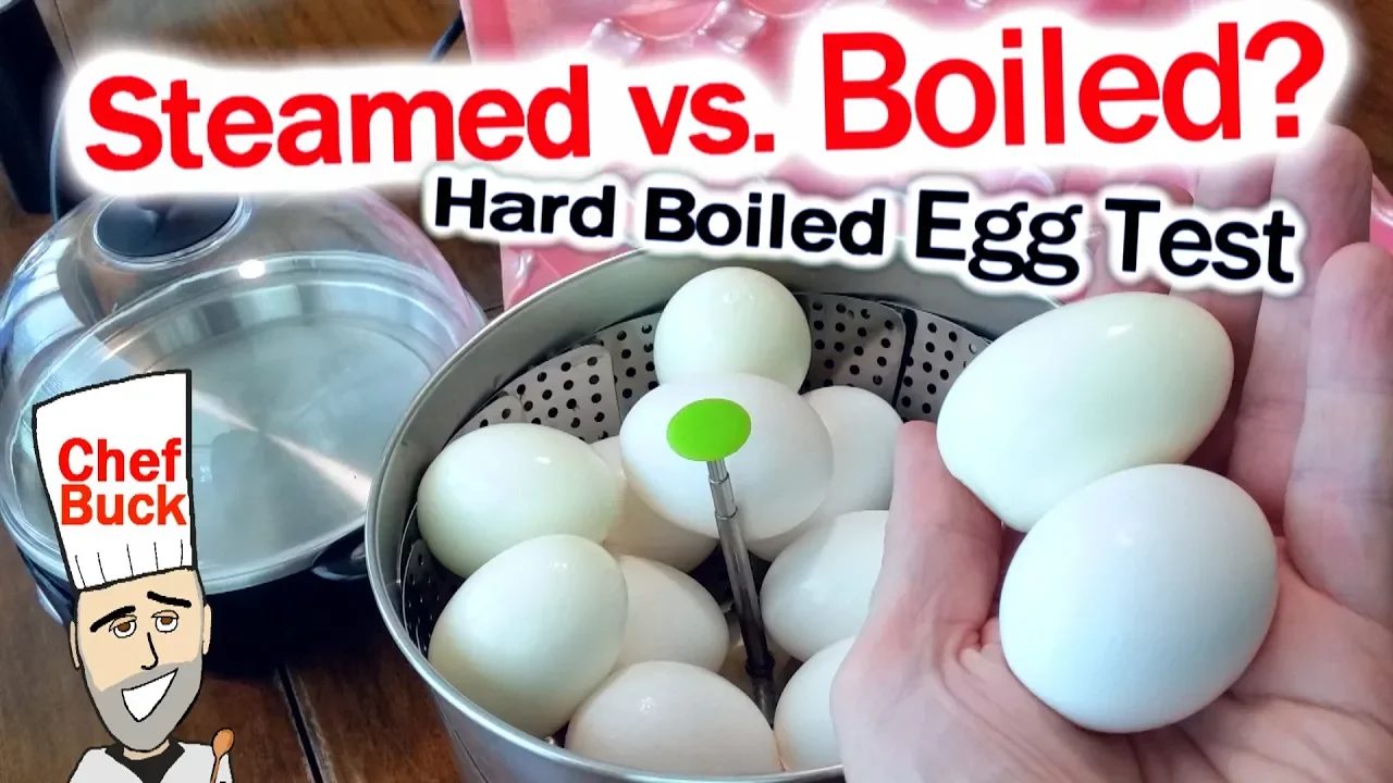 Steamed Eggs vs Boiled Eggs ...which is better?