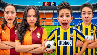 MAHALLE MAÇI YAPIYORUZ!!YILIN İLK DERBİSİ!!! FENERBAHÇE-GALATASARAY.