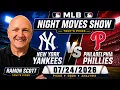 Yankees vs Phillies MLB Betting Odds Picks 26 Night Moves Show