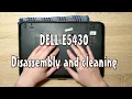 Dell Latitude E5430 Disassembly and cleaning How to apply thermal paste