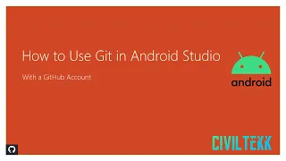 How to Use Git in Android Studio Android Studio Git