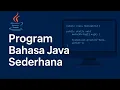 Pemrograman Java Sederhana - STRUKTUR DATA