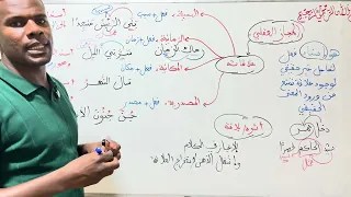 البناء اللغوي الدرس المجاز العقلي جميع الشعب دندنها
