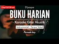 Download Lagu Buku Harian - Dpaspor/ Adista  (Karaoke Akustik) HQ Audio