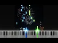 Matsuri feat. enu - Love spark piano cover