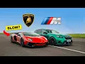 WORLDS HEAVIEST CAR vs LAMBORGHINI AVENTADOR SV