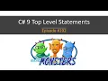 C 9 Top Level Statements