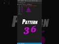 PATTERN-36 Alphabet Pyramid pattern in C programming