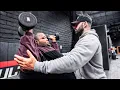 BRADLEY MARTYN TRAINING DAVE BLUNTS TO LOSE 200 POUNDS