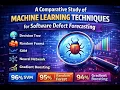 A Comparative Study of Machine Learning Techniques for Software Defect Forecasting