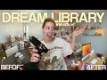Download Lagu Building and Organizing my DREAM Home Library \u0026 Office!! 🛠️📚⭐️