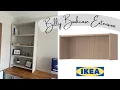 IKEA Billy Bookcase - How to add a height extension to a short bookcase with no pre-drilled holes