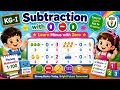 Subtraction with 0 0 Learn Minus with Zero KG-I Maths