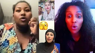 khadar jama iyo naima brink oo cajiibka wareysa farxiya fiska ceeb gabadh live video tiktok may 2025