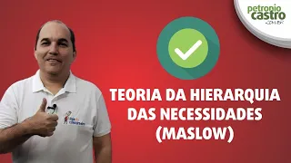 Motivação - Teoria da Hierarquia das Necessidades de Maslow - Petronio Castro