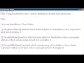 Using InetAddress class Netbeans IDE - factory methods to display host addressess