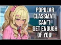 3DIO ASMR Popular Classmate is OBSESSED with your Face