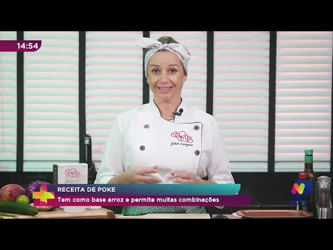 Ver Mais ensina receita de poke havaiano