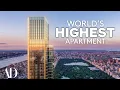 Inside The World s Highest Apartment On The Market Architectural Digest