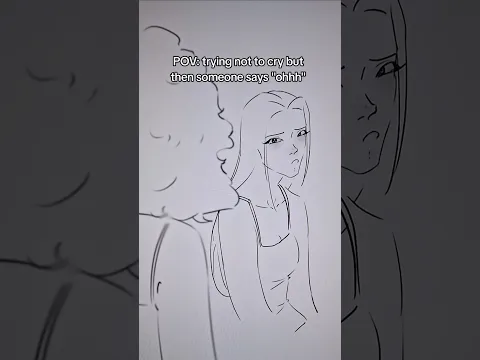 when you're trying not to cry...