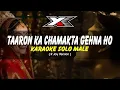 Download Lagu Taaron Ka Chamakta Gehna Ho Karaoke ( Solo Male ) | Cover | R Joy | Hum Tumhare Hai Sanam