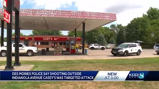 Casey s employee shot multiple times during work break