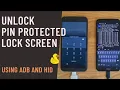 How to unlock PIN protected Android device using ADB and HID method Brute force Rubber Ducky