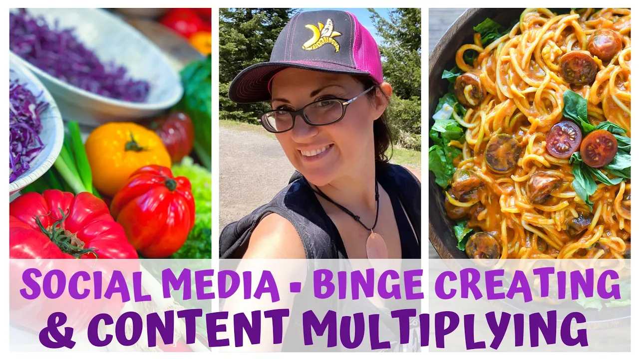 SOCIAL MEDIA  HOW TO BINGE CREATE AND CONTENT MULTIPLY