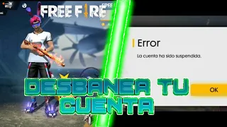 como recuperar tu cuenta suspendida por rembolso free fire