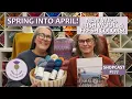 Shopcast Spring into April with us New WIPs Irish wool and fresh colors