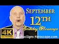 September 12 Zodiac Horoscope and Birt ay Personality September 12th Birt ay Personality
