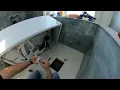 How to do the drain for stand alone tub easy and only way to do it with the plastic drain tube