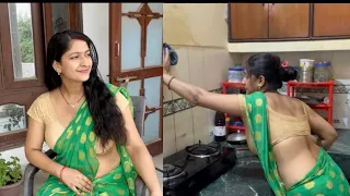 saree vlog desi housewife mom cleaning vlog new desi cleaning indian vlogger