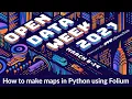 How to make maps in Python using Folium