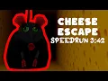 Roblox Cheese Escape Speedrun 3 42 Solo