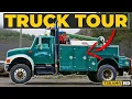 Download Lagu Built His Own Truck! Whistler Mountain Mechanic- 2000 International 4800 TRUCK TOUR