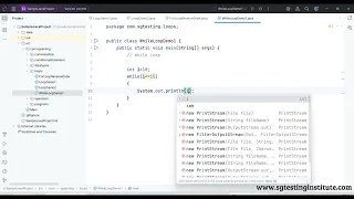 Core Java Basics Part - 16 Looping statement while Loop