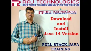 Java Full Stack Full Stack Java Download and Install Java 14 Version