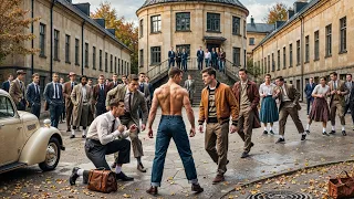 the b llies have no idea that the new student theyre b llying is actually a tough delinquent