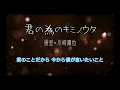 優里×川崎鷹也『君の為のキミノウタ』 【歌詞動画】
