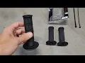Honda CRF50F XR50 Dirt Bike 2000 - Present How to Remove Replace Handlebar Grips 3 ways