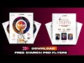 FREE PSD Church Flyer Files - Fully Editable