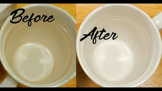 How To Remove Coffee Stains From Mug Easy Simple