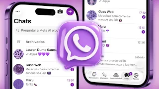 ¡Nuevo WhatsApp Estilo IPhone Actualizado 2026!