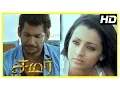 Download Lagu Samar Tamil Movie Scenes | Vishal waits for Sunaina | Vishal meets Trisha | Sampath Raj