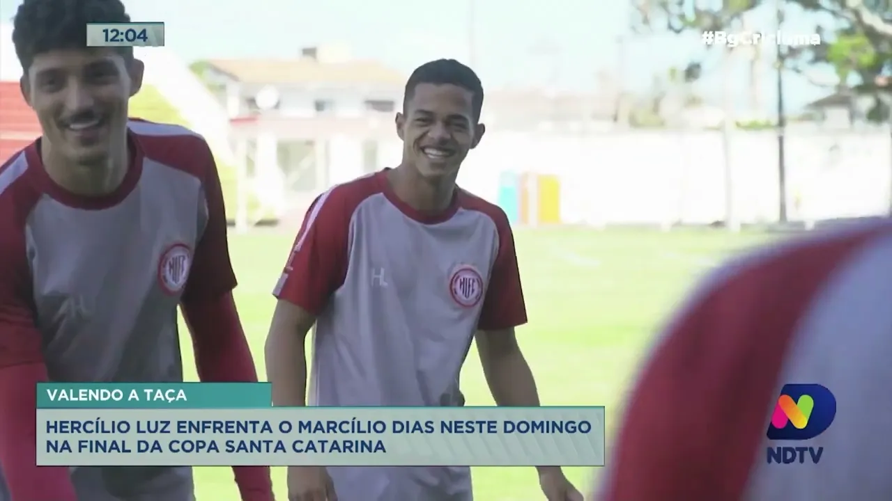 Hercílio Luz enfrenta o Marcílio Dias neste domingo na final da Copa Santa Catarina
