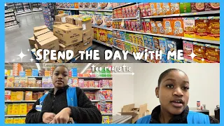 COME TO WORK WITH ME too realistic Overnight Walmart stocker